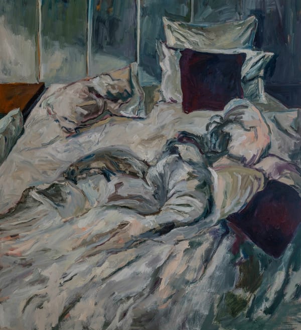 Sanae Arraqas N°9, 2025 Huile sur toile / Oil on canvas 280 x 250 cm