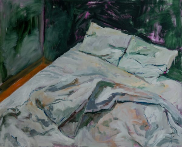 Sanae Arraqas N°4, 2025 Huile sur toile / Oil on canvas 160 x 200 cm