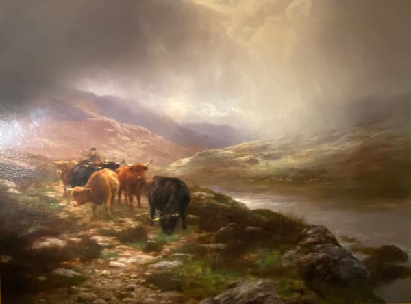 Peter Graham RA HRSA, Sunshine and Shower, 1892