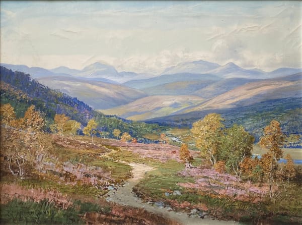 George Melvin Rennie, The Cairngorms from Morrone, Braemar