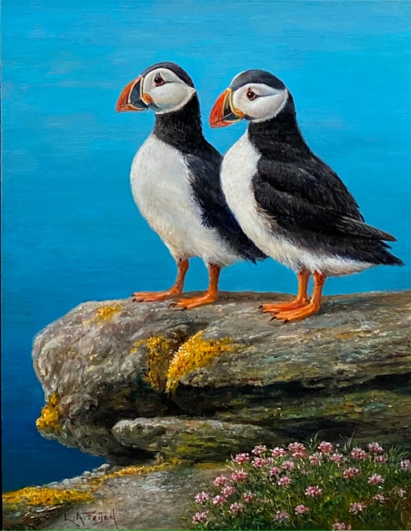 Lion Feijen, Puffins on Treshnish