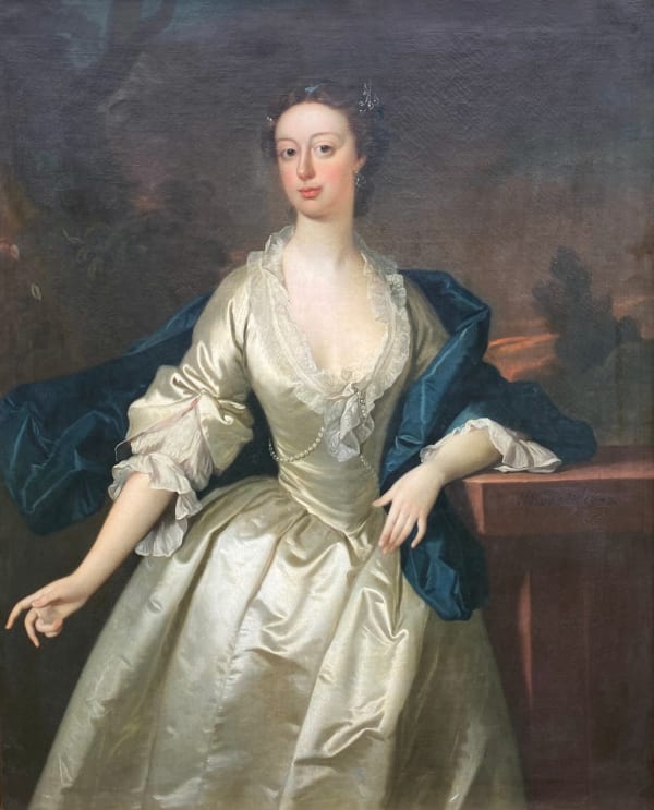 Isaac Whood - Portrait of a Lady