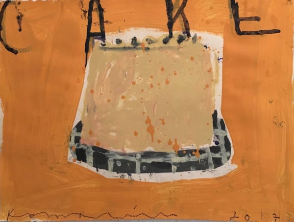 Gary Komarin, Cake Brown on Orange