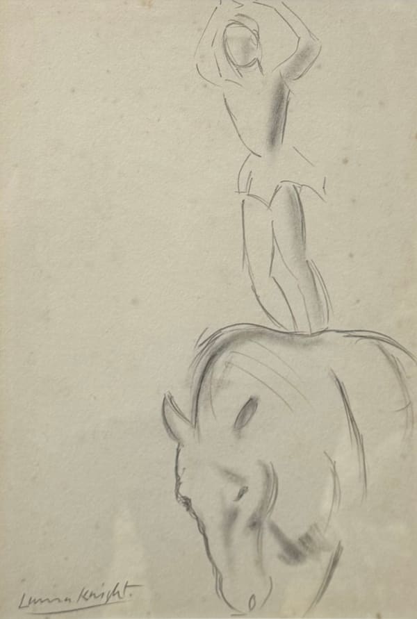 Laura Knight DBE RA RWS, At the Circus