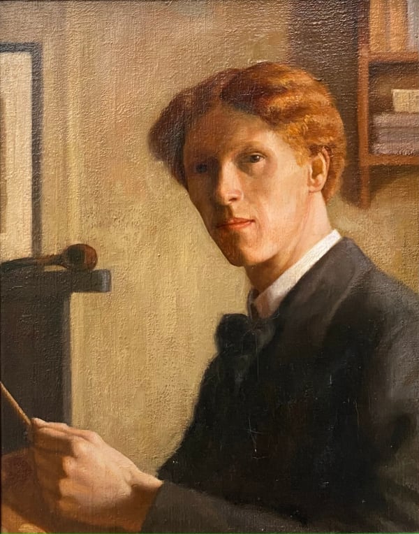 Hubert Lindsay Wellington, Self Portrait