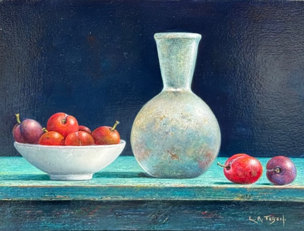 Lion Feijen, Roman Bottle with Plums