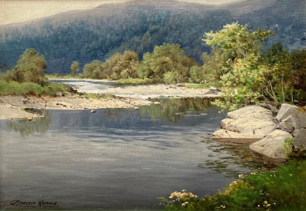 George Melvin Rennie, On the Clunie, near Braemar