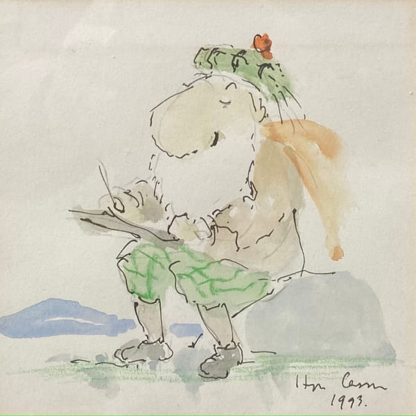 Sir Hugh Casson CH KCVO PRA RDI - The Old Man of Lochnagar, 1993