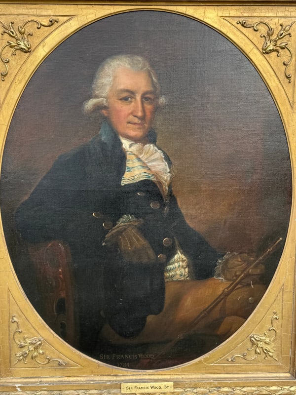 Francis Alleyne, Sir Francis Wood, 1784