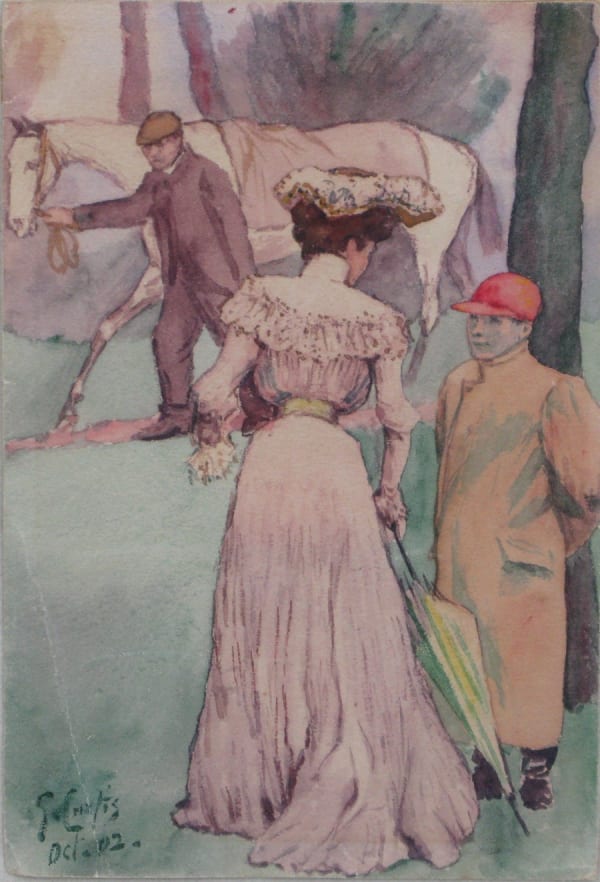 George Vaughan Curtis, La Femme et Le Maquignon