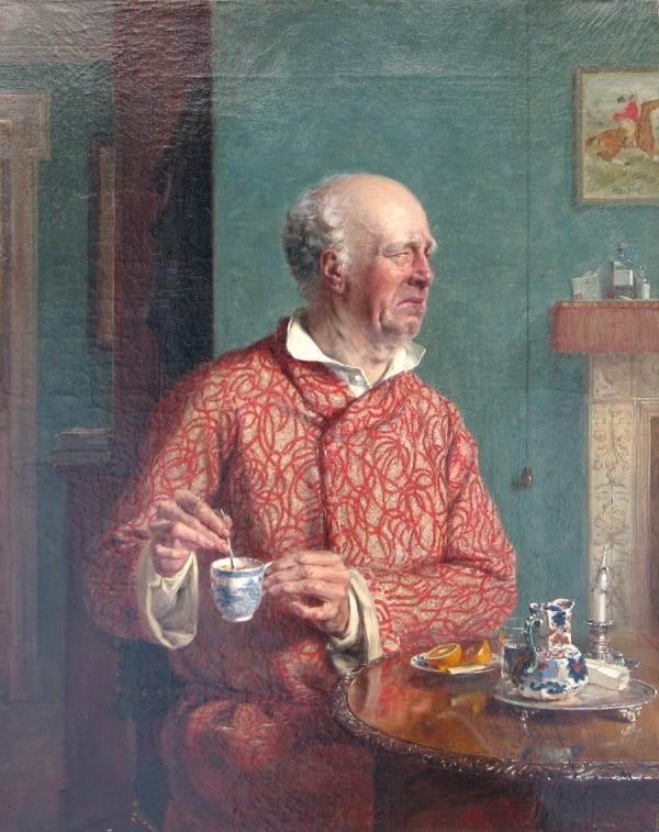 Erskine Nicol RSA ARA, Taking his Medicine