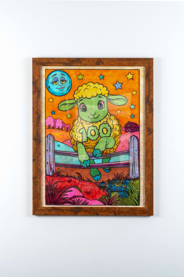 Lindsey Lascaux, Sleepy Sheep, 2025