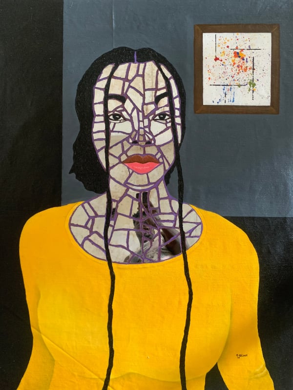 Selorm Amekorfia, The yellow top, 2023