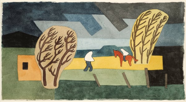 Douglas Denniston, Taos Storm, 1945