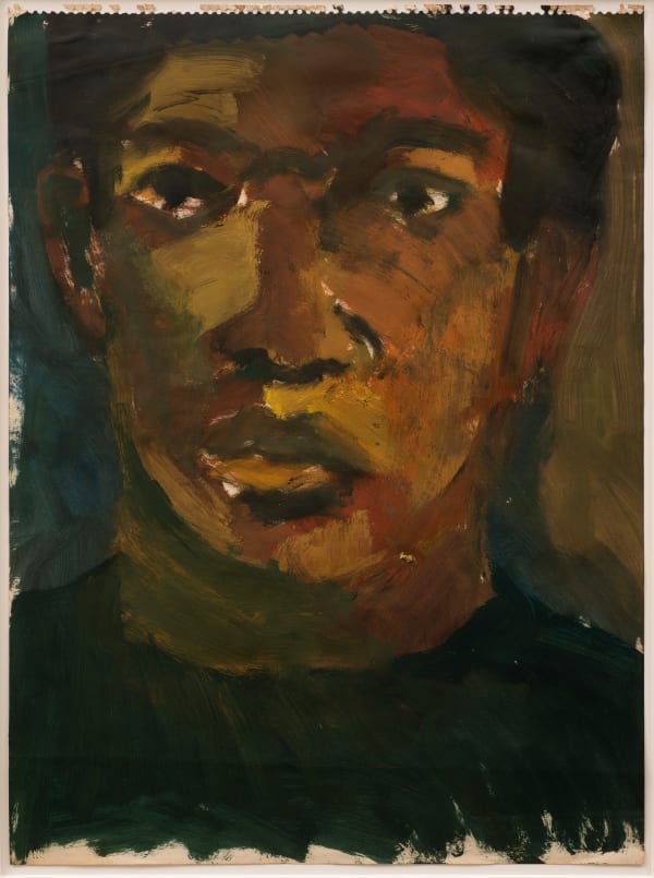 Bob Thompson, "Self Portrait", 1959
