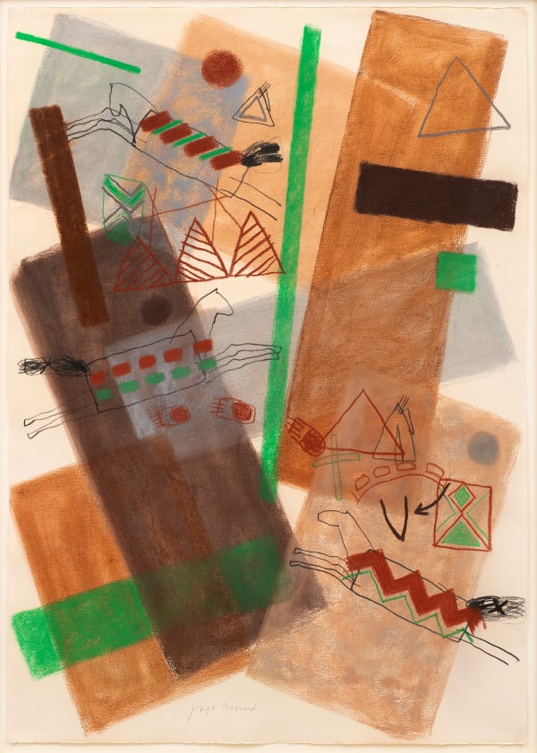 Jaune Quick-to-See Smith, Camas Series # 14, circa 1980