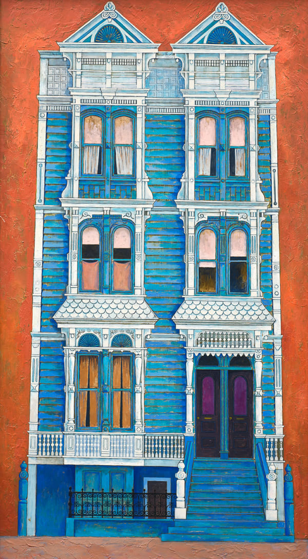 Bernique Longley, Pine Street, San Francisco, circa 1960