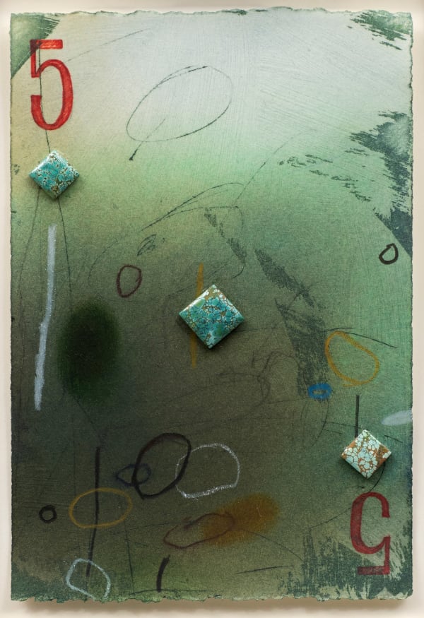 Emmi Whitehorse, Five of Diamonds, 2003