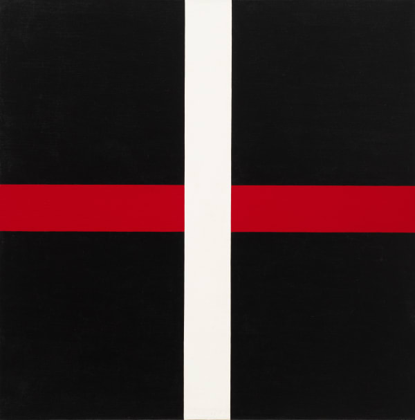 Frederick Hammersley, Under On, 1976-1977