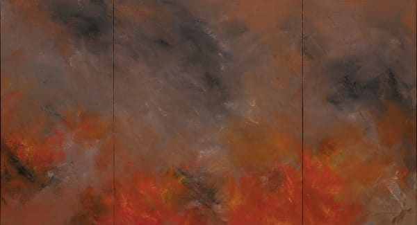 Joe Goode, Forest Fire Painting (# 102), 1983