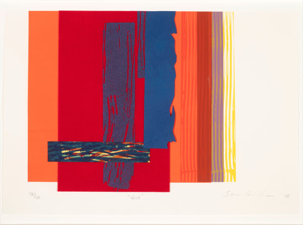 Sam Gilliam, Wind, 2005