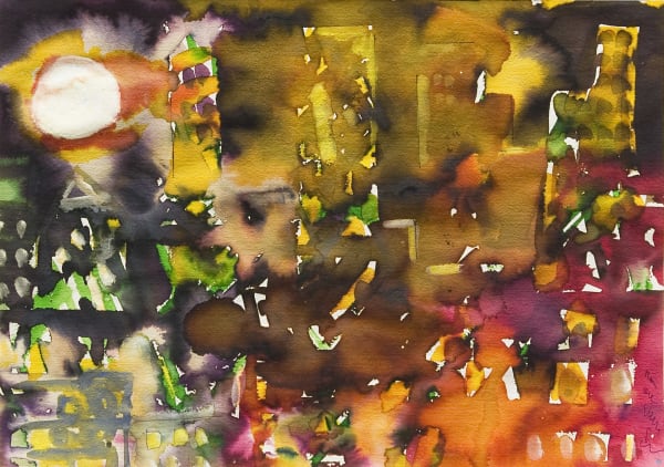 Romare Bearden, "New Moon II", 1981