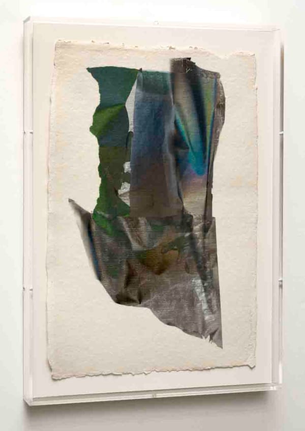 Larry Bell, SMVD #65 (Vapor Drawing), 1989