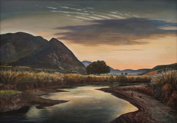 Peter Hurd, Rio Hondo, Dusk, 1946
