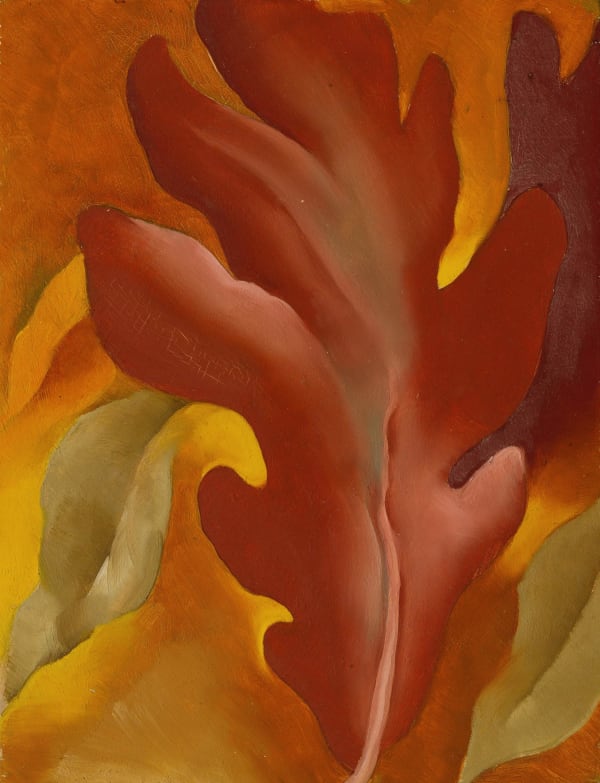 Georgia O'Keeffe, Oak Leaves, 1923