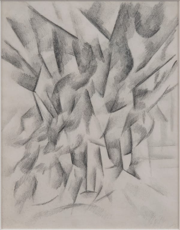 Andrew Michael Dasburg, Untitled (Trees, Cubist Study), circa 1916