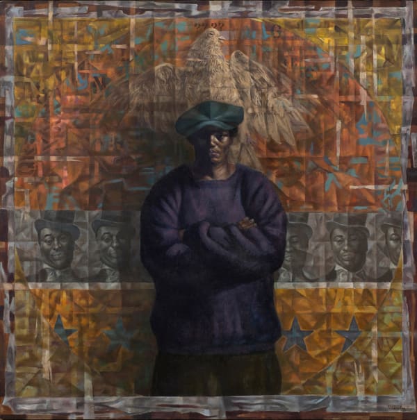 Charles White, Homage to Langston Hughes, 1971