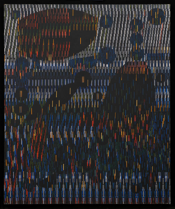 Lee Mullican, Medicine Yard, 1980