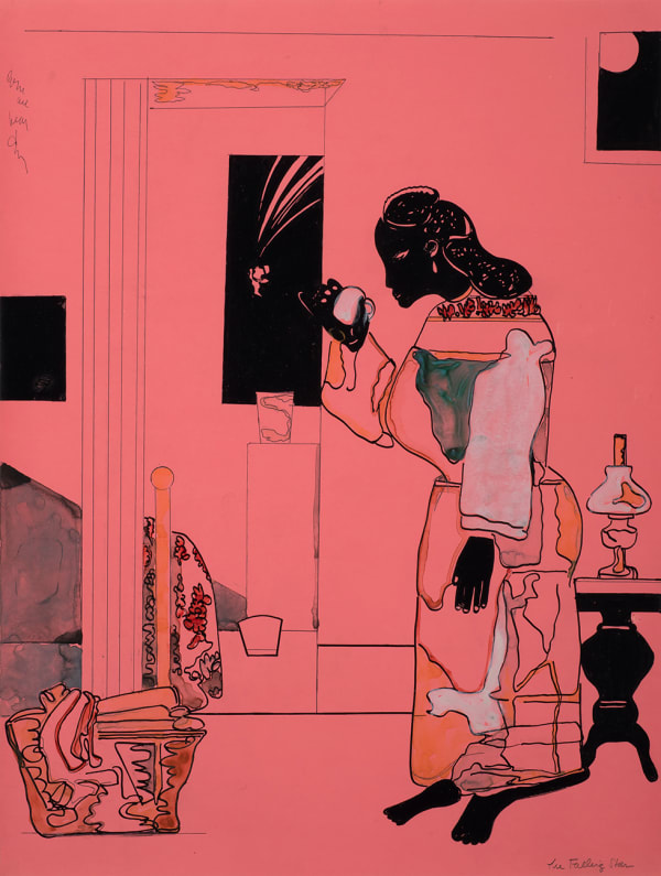 Romare Bearden, Study for "The Falling Star", circa 1979