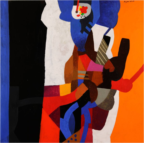 Dia al-Azzawi, Oriental Window, 2014