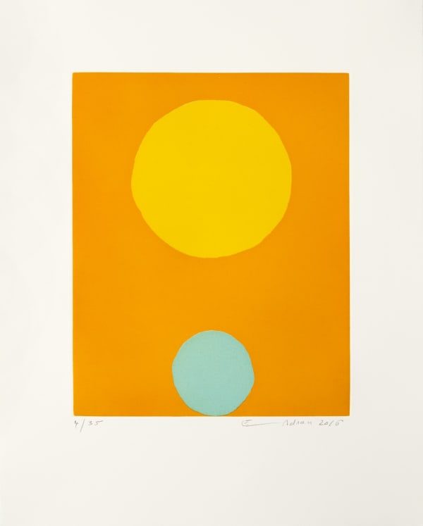 Etel Adnan, Poids du Monde II, 1925