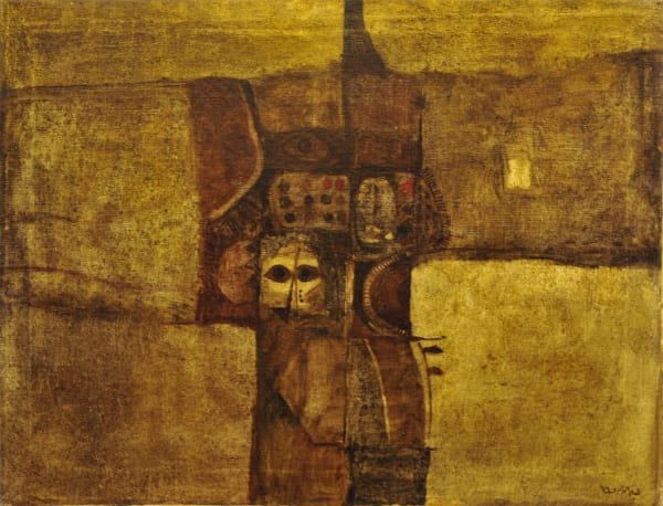 Dia al-Azzawi, Villager, 1966