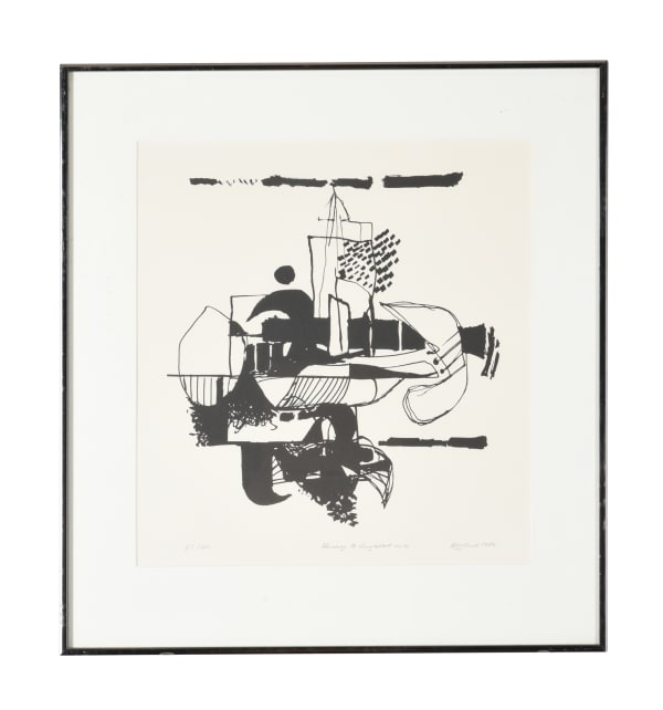 Dia al-Azzawi - Hommage to Baghdad (10), 1982