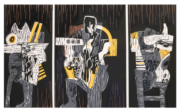 Dia al-Azzawi, Pursuit from Afar, 2018-19