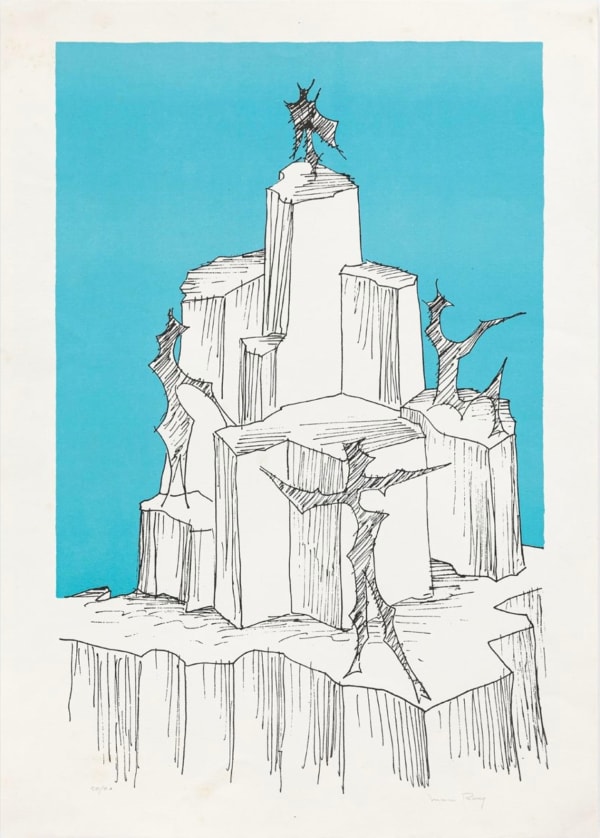 MAN RAY, La Montagna di Cristallo, 1970