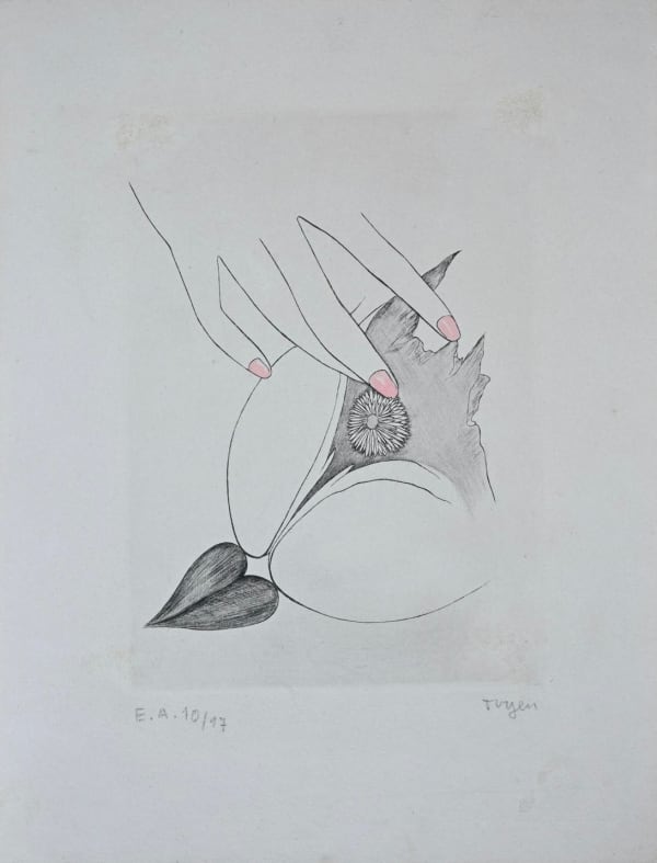 Toyen, Débris de rêves & Le Puits dans la tour, 1967