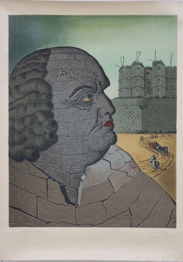 MAN RAY, Portrait du Marquis de Sade, 1970