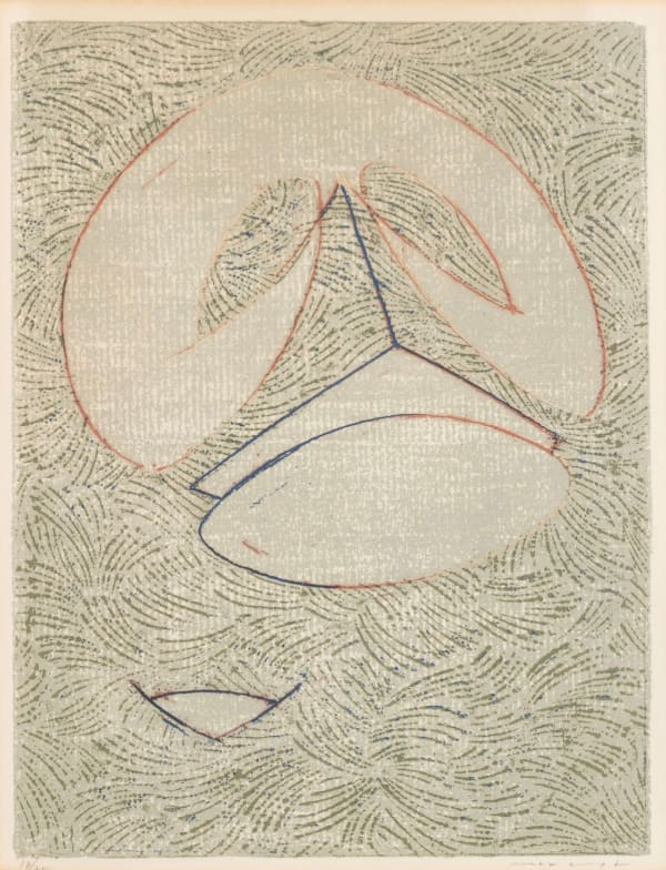 MAX ERNST, Zu: Pierre Hebey, Festin (XI), 1974