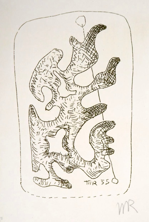 MAN RAY, Personnage surréaliste, Dorothée, 1969