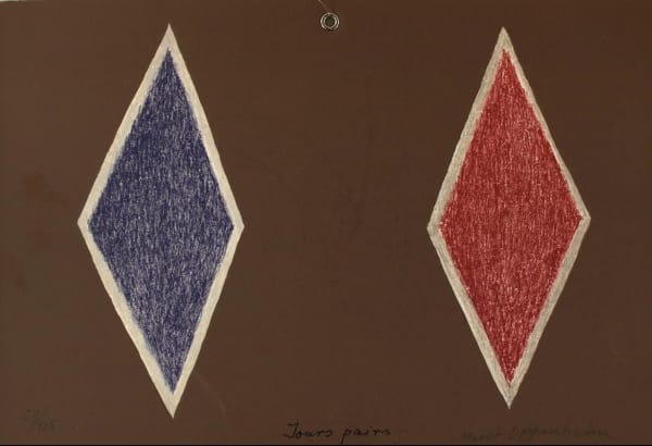 MERET OPPENHEIM, Le calendrier éternel, 1980