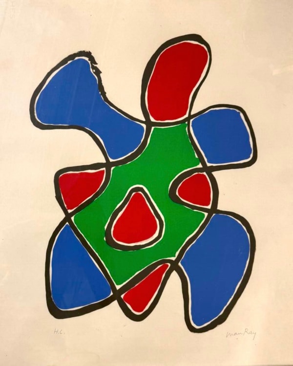 MAN RAY, Deux figures, 1968