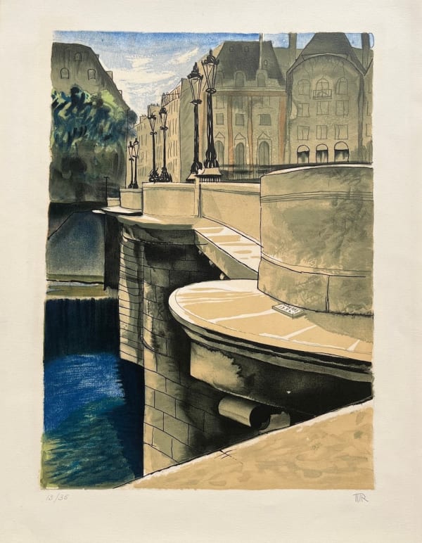 MAN RAY, Le Pont neuf, 1974