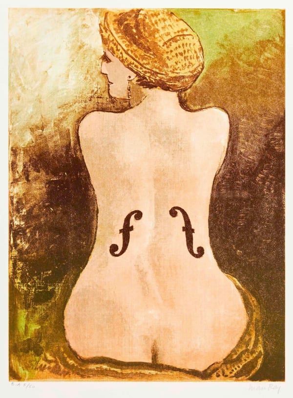 MAN RAY, Le violon d'Ingres, 1969