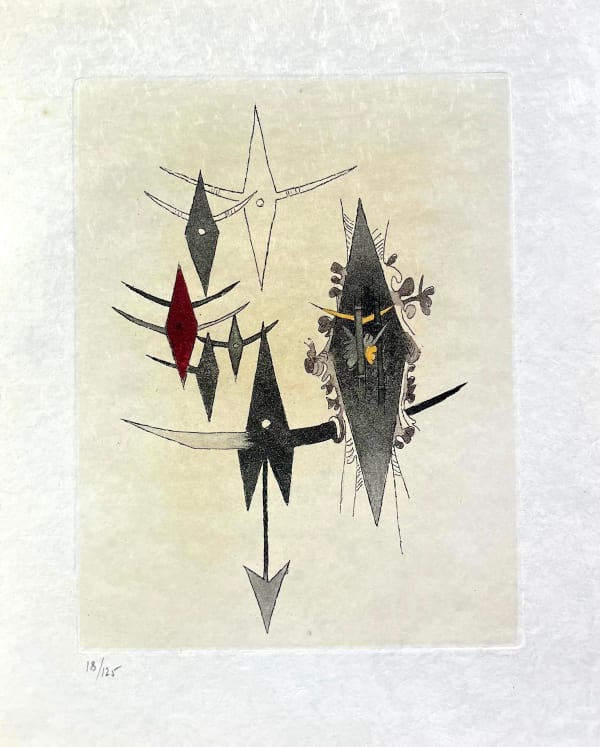 Wilfredo Lam, Croiseur Noir III, 1972