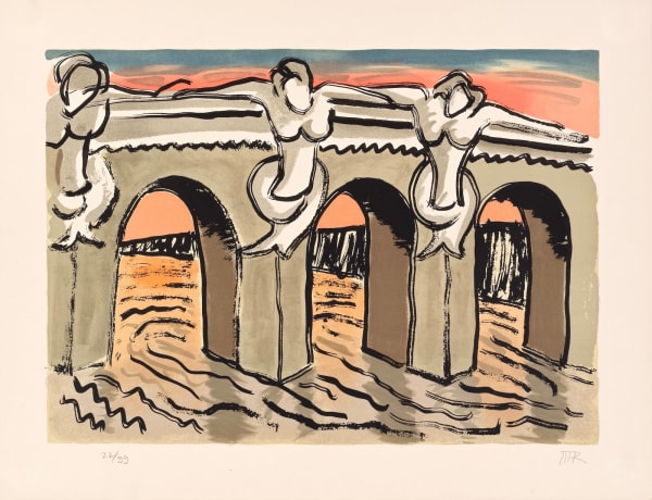 MAN RAY, Le Pont Neuf, 1970