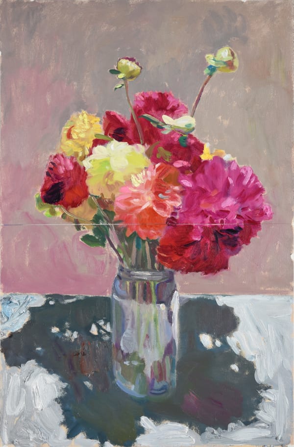 Dahlias in Jar, 2025